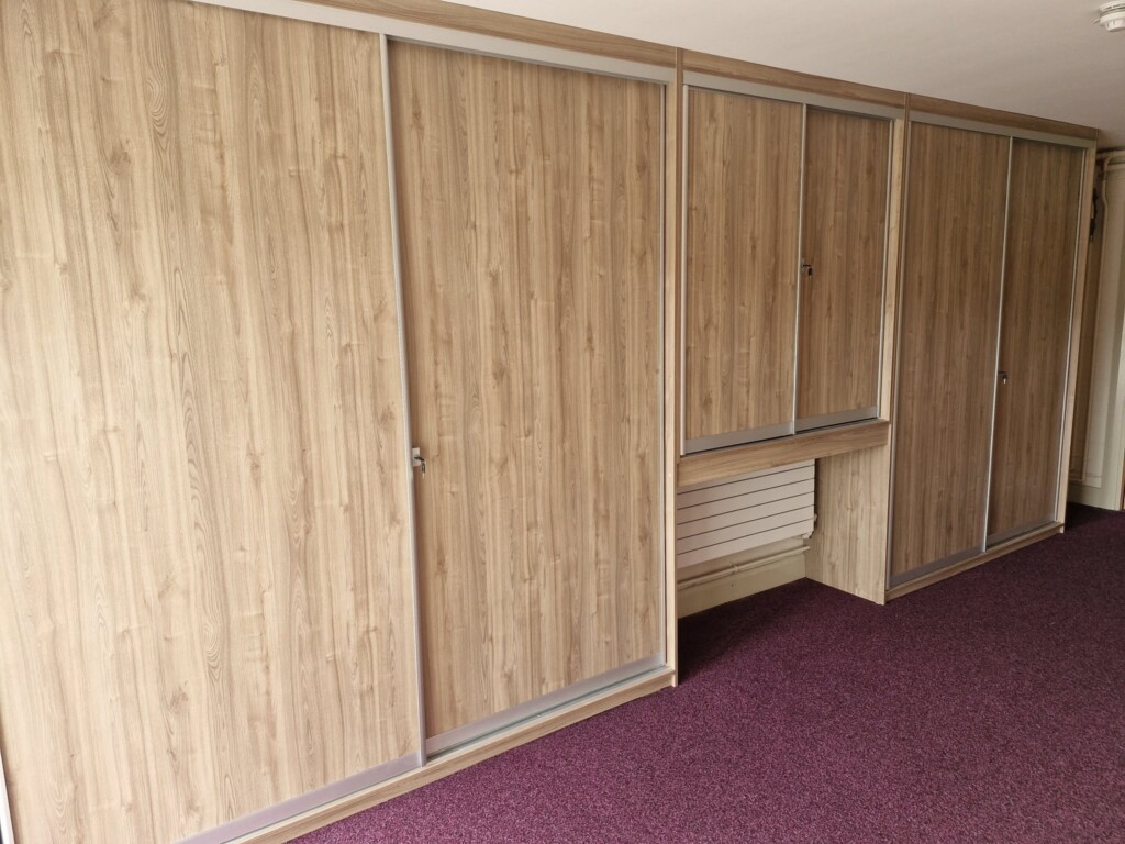 Made to measure Sliding Wardrobes for schools
