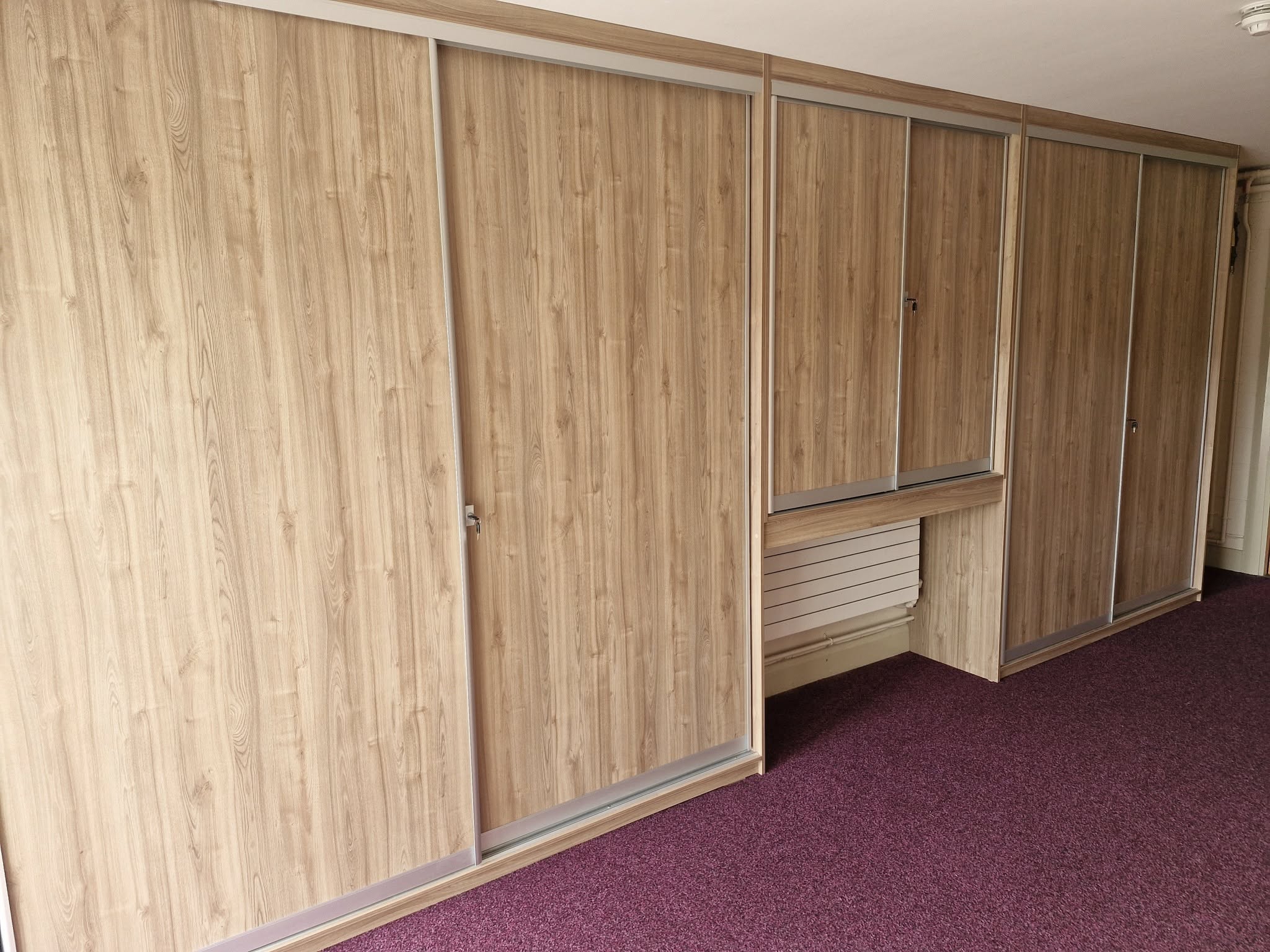 Made to measure Sliding Wardrobes for schools